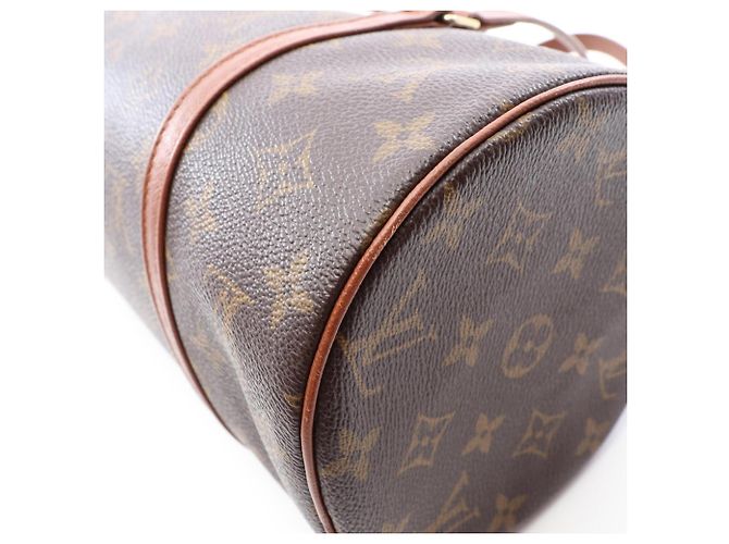 Borsa a mano Louis Vuitton Papillon 30 Marrone - vista 11
