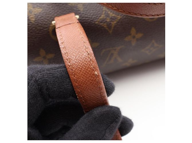 Borsa a mano Louis Vuitton Papillon 30 Marrone - vista 7