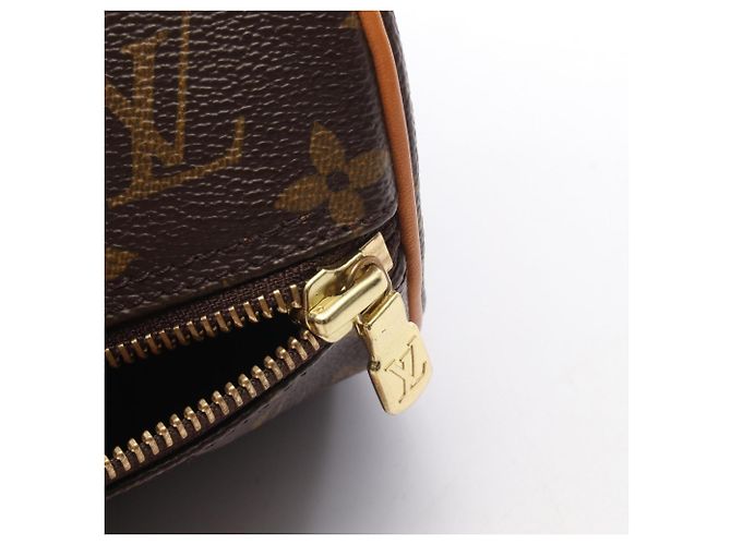 Borsa a mano Louis Vuitton Papillon 30 Marrone - vista 9