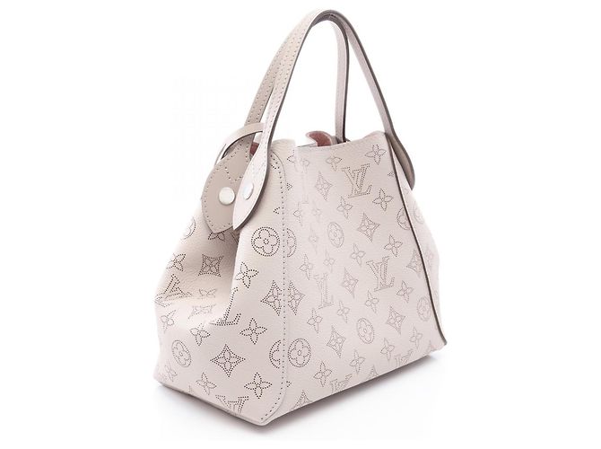 Borsa 2-Way Louis Vuitton Mahina PM Beige - vista 2