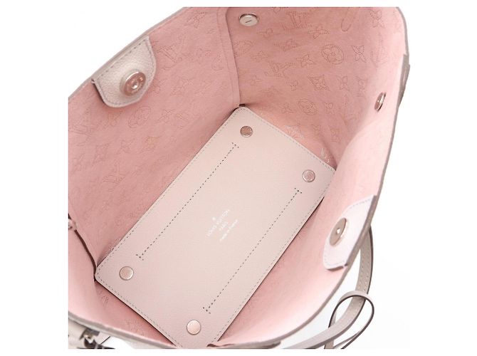 Borsa 2-Way Louis Vuitton Mahina PM Beige - vista 3