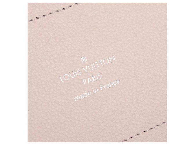 Borsa 2-Way Louis Vuitton Mahina PM Beige - vista 4