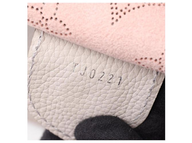 Borsa 2-Way Louis Vuitton Mahina PM Beige - vista 5