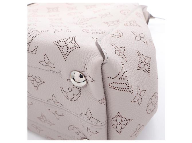 Borsa 2-Way Louis Vuitton Mahina PM Beige - vista 6