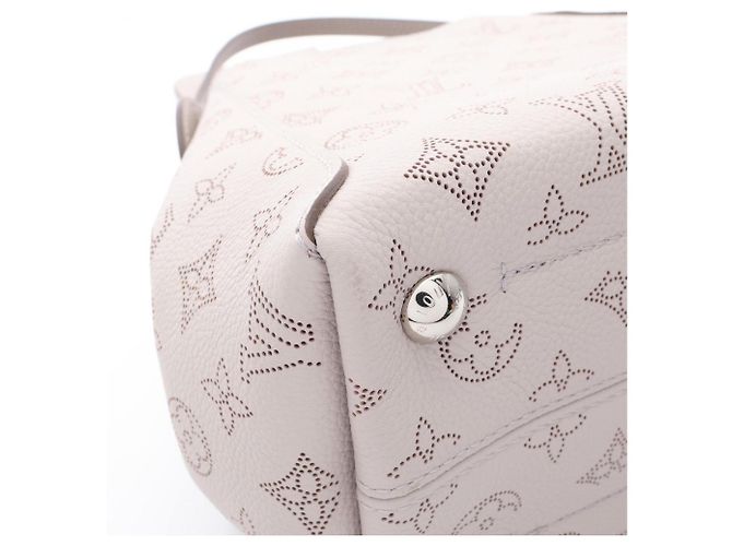 Borsa 2-Way Louis Vuitton Mahina PM Beige - vista 7