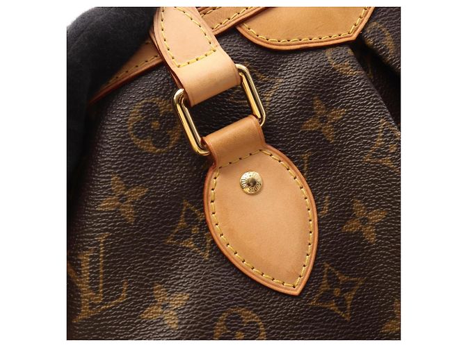 Borsa a mano Louis Vuitton Palermo PM Monogram Marrone - vista 11