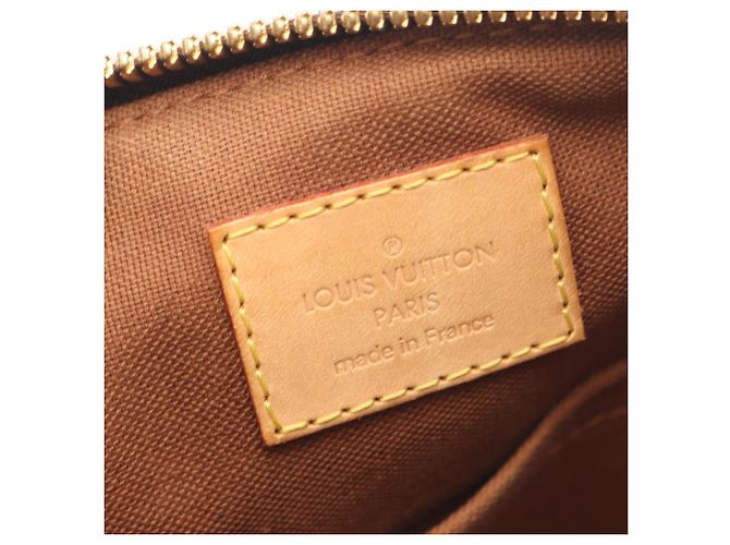 Borsa a mano Louis Vuitton Palermo PM Monogram Marrone - vista 4