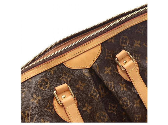 Borsa a mano Louis Vuitton Palermo PM Monogram Marrone - vista 9