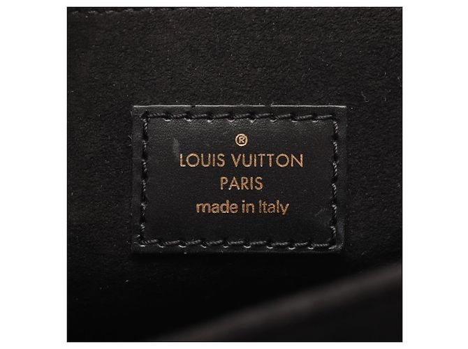 Borsa Louis Vuitton Pochette Metis MM Marrone Nero - vista 4