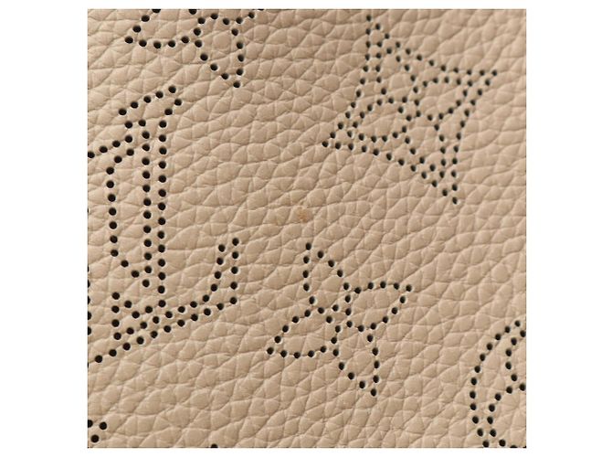 Borsa Louis Vuitton in pelle beige - vista 9