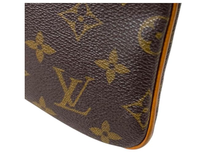 Borsa a tracolla Louis Vuitton Pochette Valmy Monogram Marrone - vista 12