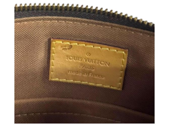 Borsa a tracolla Louis Vuitton Pochette Valmy Monogram Marrone - vista 8