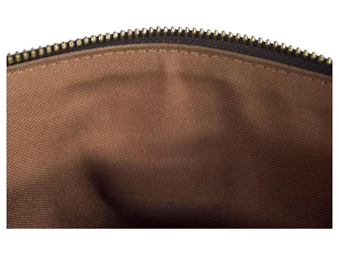 Borsa a tracolla Louis Vuitton Pochette Valmy Monogram Marrone - vista 9