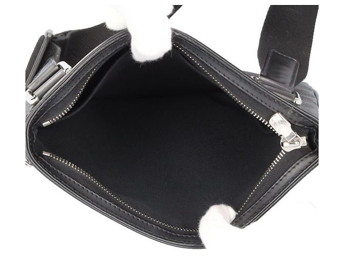 Borsa a tracolla Louis Vuitton Thomas Damier Graphite Marrone Nero - vista 6