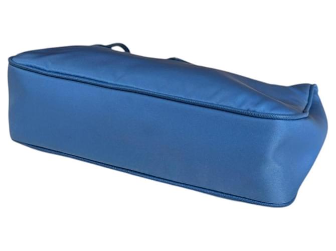 Borsa a tracolla Prada Re-Edition 2005 Blu - vista 5