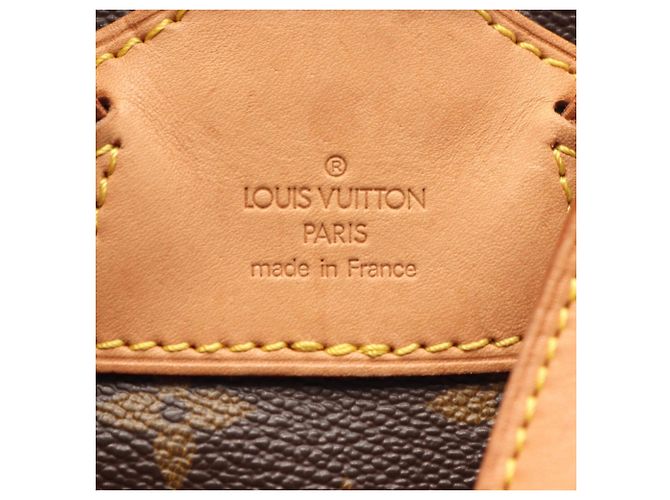 Zaino/Borsa Louis Vuitton Montsouris MM Marrone - vista 4