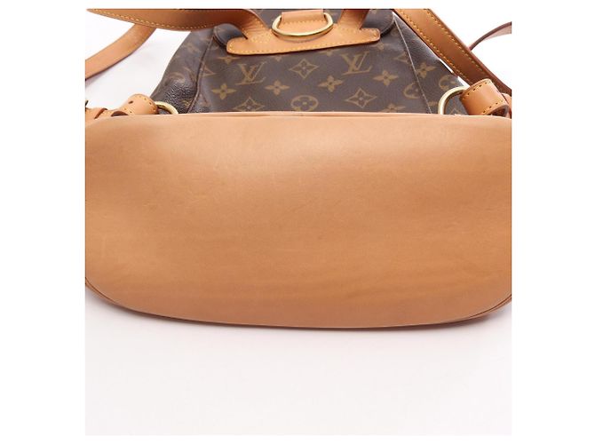Zaino/Borsa Louis Vuitton Montsouris MM Marrone - vista 6