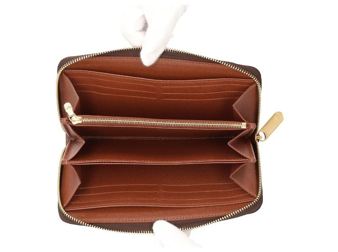 Louis Vuitton Monogram Zippy Wallet Braun - Ansicht 6