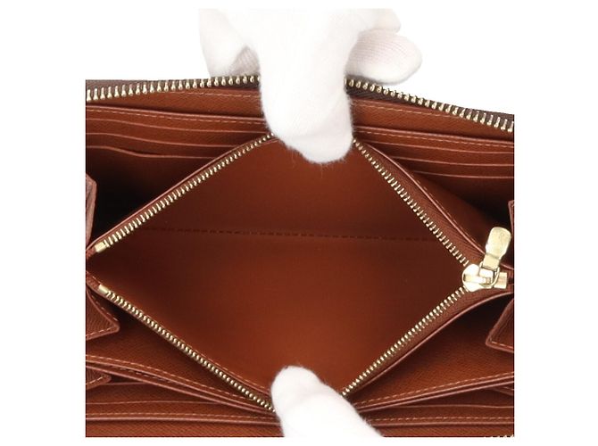 Louis Vuitton Monogram Zippy Wallet Braun - Ansicht 7