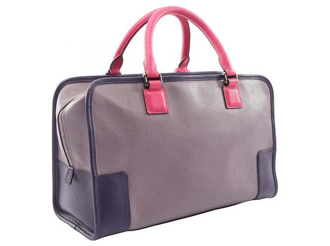 Borsa a mano Loewe Amazona 36 Rosa Porpora - vista 2