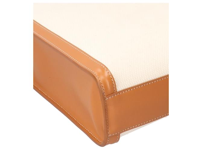 Céline Borsa a spalla Celine Small Vertical Cabas Bianco - vista 11
