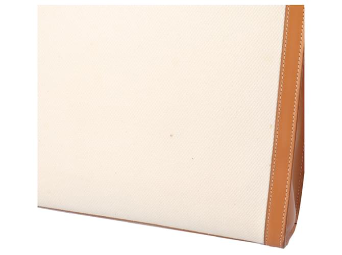 Céline Borsa a spalla Celine Small Vertical Cabas Bianco - vista 12