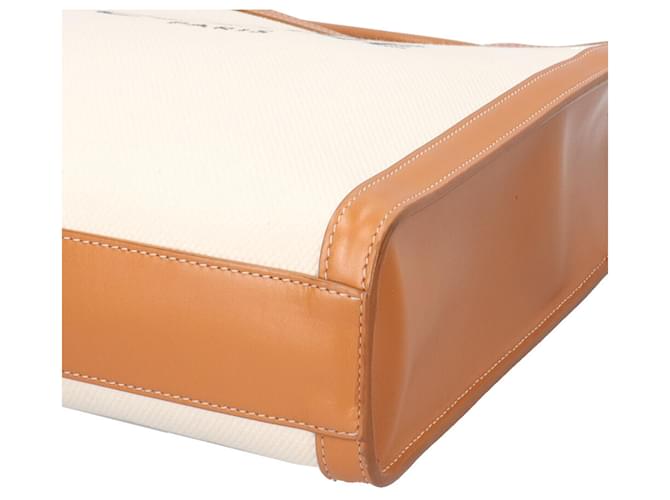 Céline Borsa a spalla Celine Small Vertical Cabas Bianco - vista 9