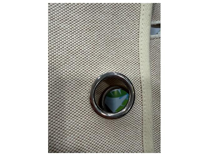 Herbag Hermès Beige Canvas Handtasche - Ansicht 3