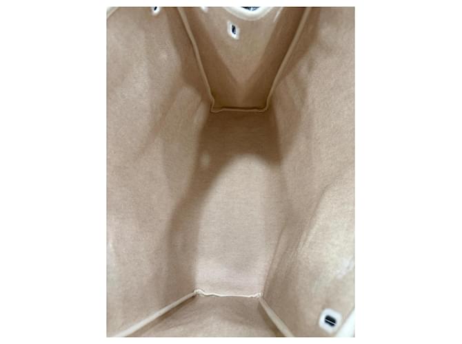 Herbag Hermès Beige Canvas Handtasche - Ansicht 5