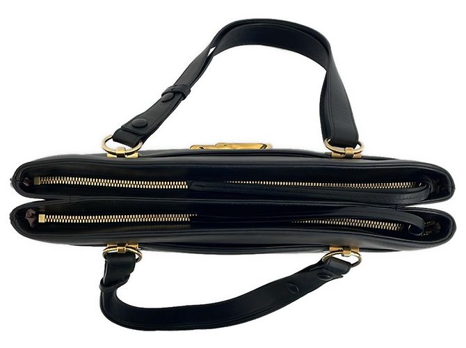 Borsa GUCCI Ally GG Marmont Double G Logo Nero - vista 4