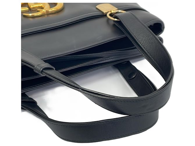 Borsa GUCCI Ally GG Marmont Double G Logo Nero - vista 7