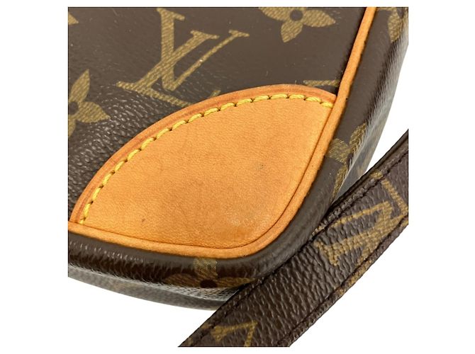 Borsa a tracolla Louis Vuitton Danube Monogram Marrone Monogramma - vista 16