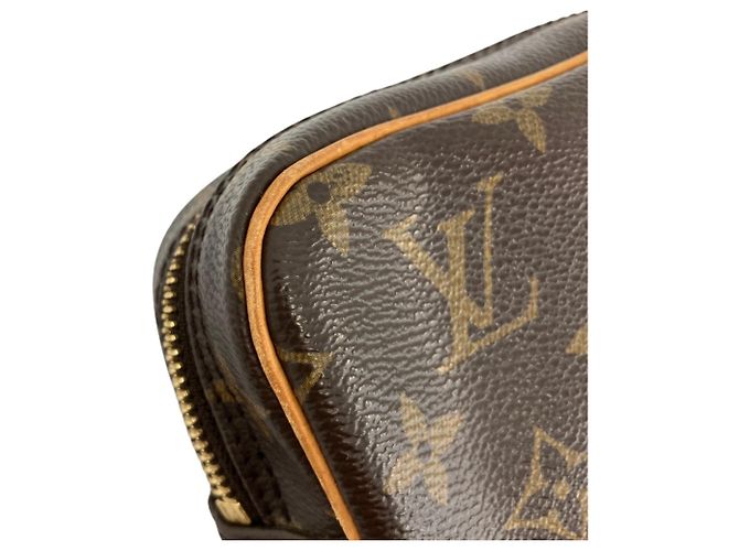 Borsa a tracolla Louis Vuitton Danube Monogram Marrone Monogramma - vista 18