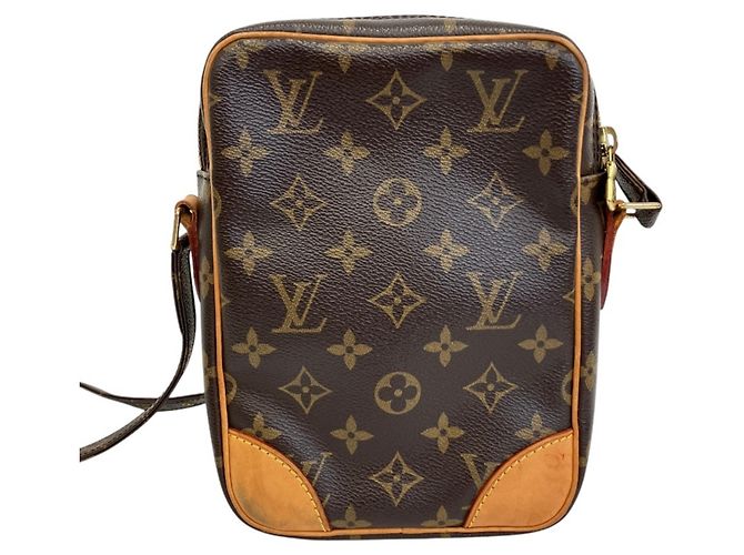 Borsa a tracolla Louis Vuitton Danube Monogram Marrone Monogramma - vista 2