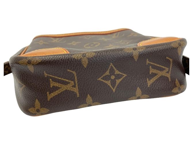 Borsa a tracolla Louis Vuitton Danube Monogram Marrone Monogramma - vista 5