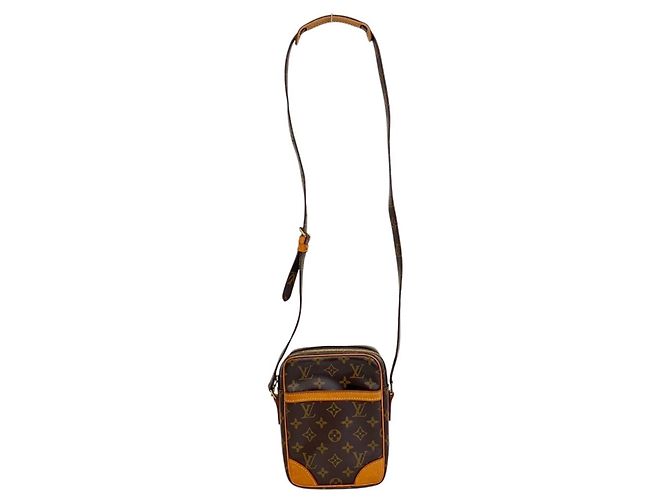 Borsa a tracolla Louis Vuitton Danube Monogram Marrone Monogramma - vista 6
