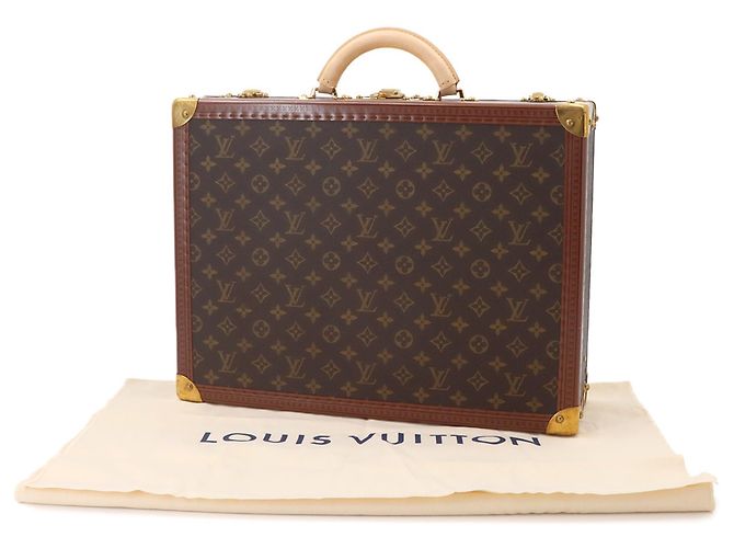 Borsa baule Louis Vuitton Monogram Cotoville 45 Marrone Monogramma - vista 2