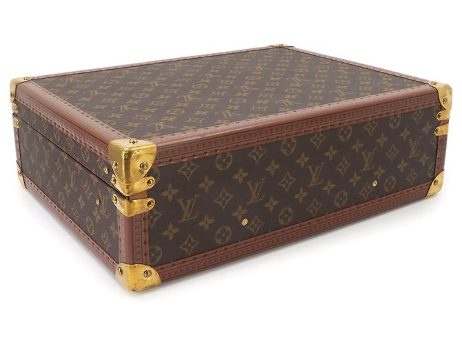 Borsa baule Louis Vuitton Monogram Cotoville 45 Marrone Monogramma - vista 5