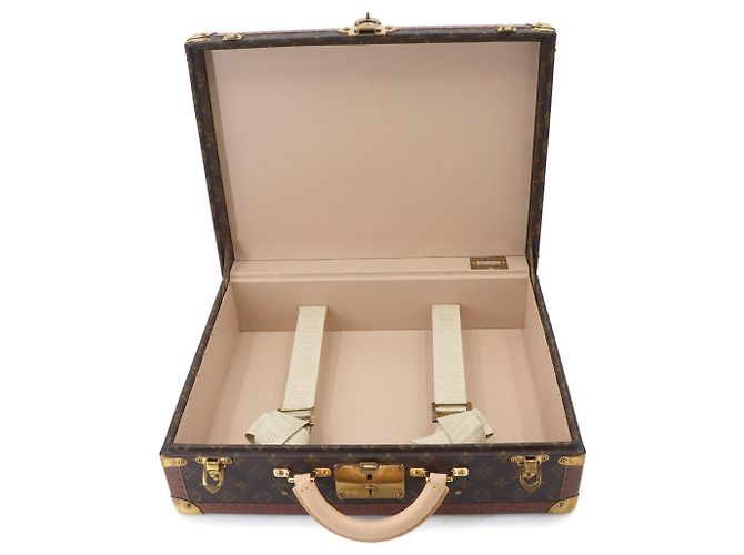 Borsa baule Louis Vuitton Monogram Cotoville 45 Marrone Monogramma - vista 7