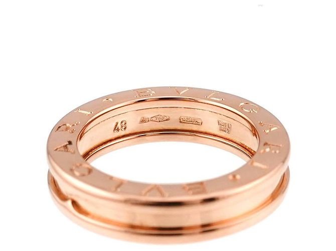 Bulgari Anel Bvlgari BVLGARI B-zero1 de 1 banda em ouro rosa 18K - vista 3