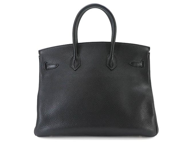 Hermès Borsa Hermes Birkin 35 Togo Black Nero - vista 2