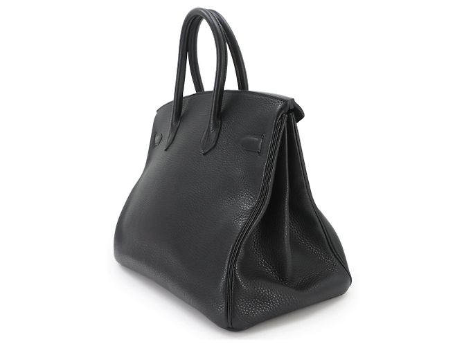 Hermès Borsa Hermes Birkin 35 Togo Black Nero - vista 3