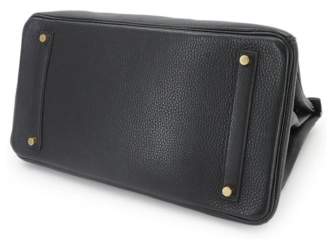 Hermès Borsa Hermes Birkin 35 Togo Black Nero - vista 4