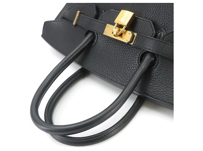 Hermès Borsa Hermes Birkin 35 Togo Black Nero - vista 5