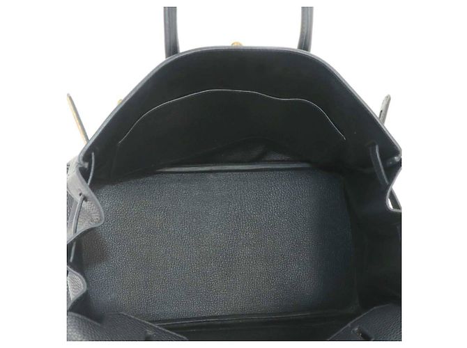 Hermès Borsa Hermes Birkin 35 Togo Black Nero - vista 8