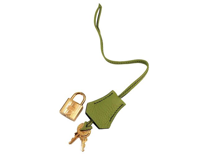 Hermès Borsa a mano Hermes Birkin 35 Verde - vista 10