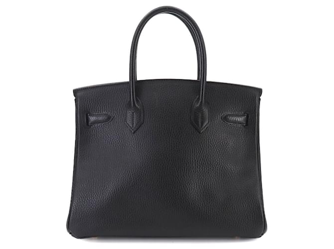 Hermès Borsa Hermes Birkin 30 Nero - vista 3