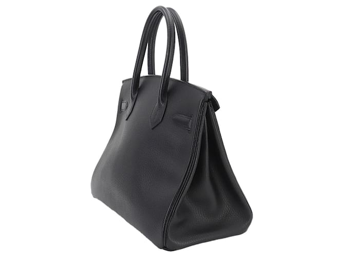 Hermès Borsa Hermes Birkin 30 Nero - vista 4