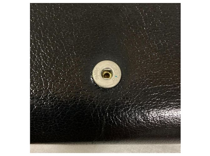 Cartera larga Cartier Marcello de piel Negro - vista 10