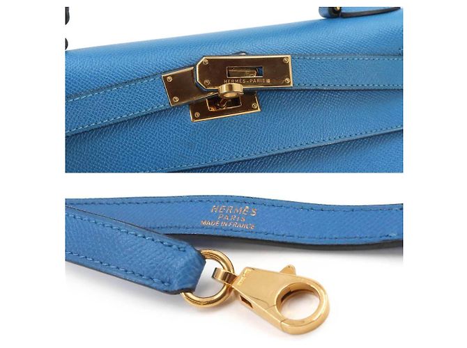 Hermès Bolsa Hermes Kelly 28 Azul - vista 10